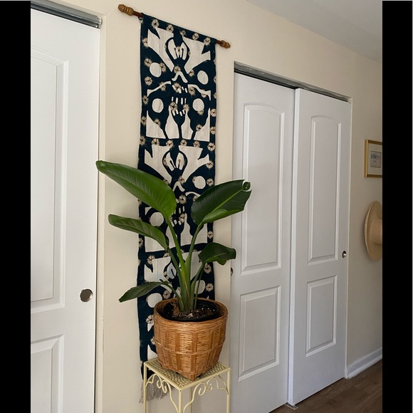 Other - THE BUTTERFLY a handmade appliqué/macrame